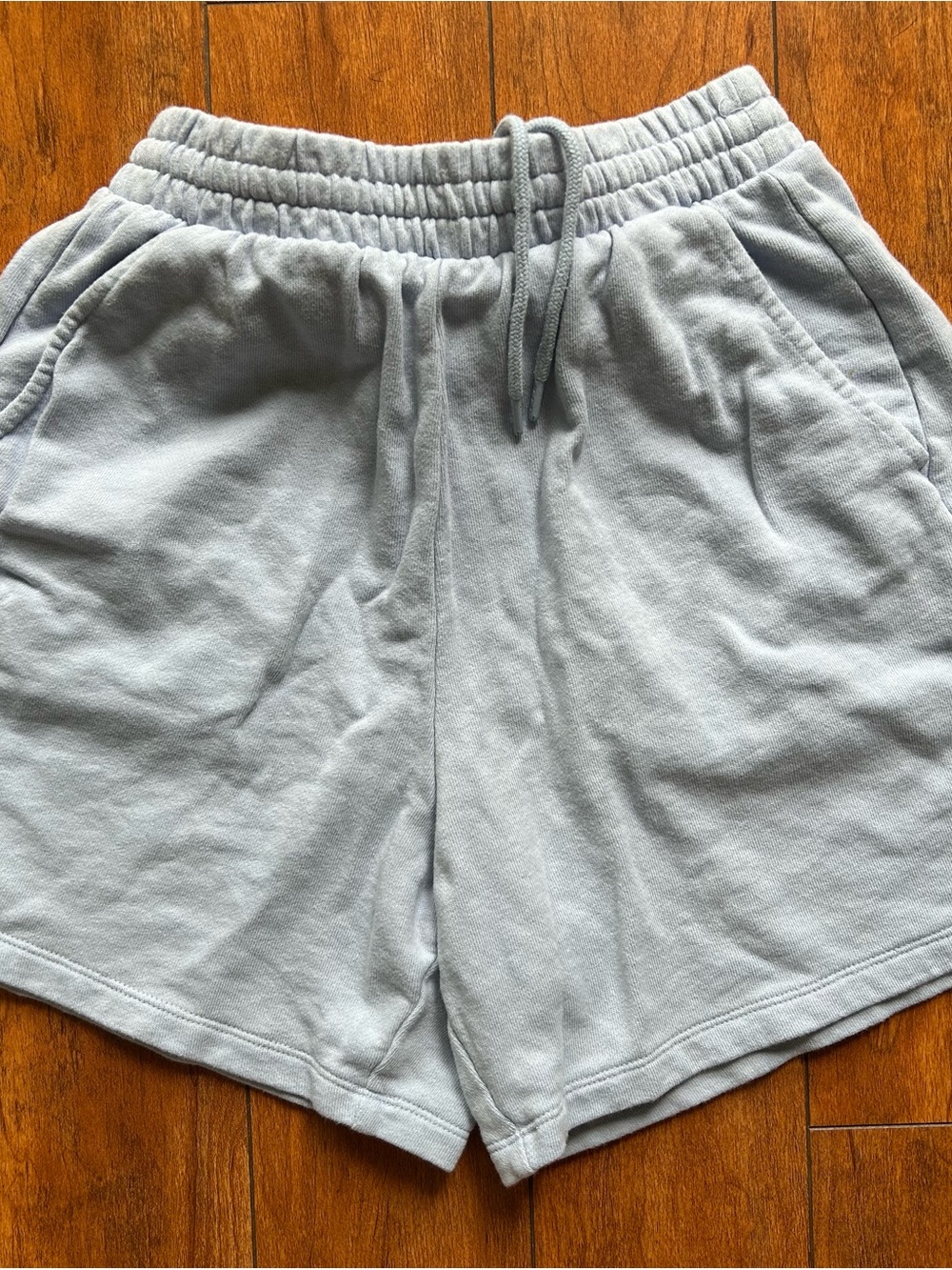 Old Navy Light Gray Athletic Knit Shorts